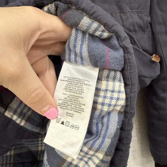 Columbia Jacket Womens Extra Small Hooded Parka Coat Flannel Lined XS WL4125 - Picture 7 of 13